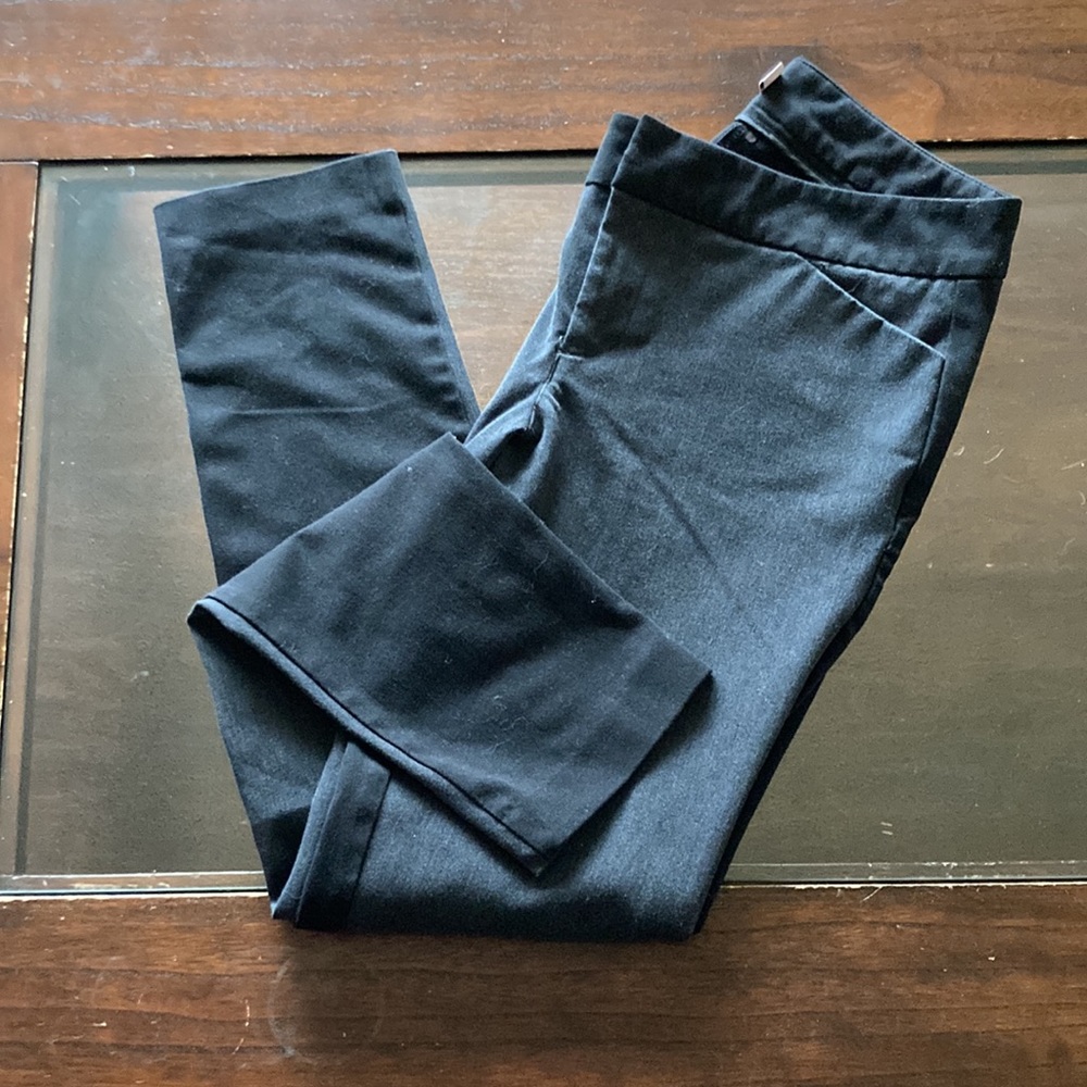 Pencil Pants in a neutral color pattern